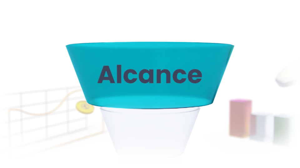 Ilustração sobre Alcance de Marca