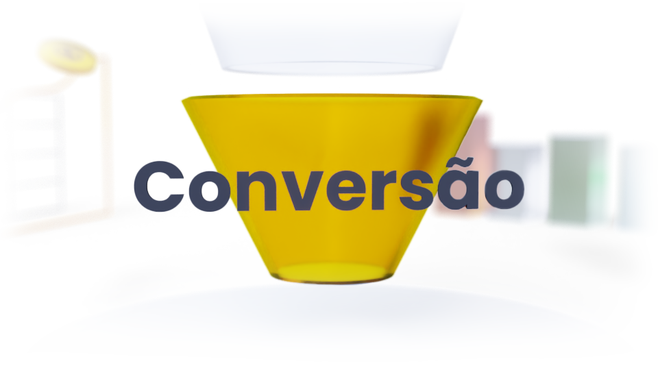 Ilustração sobre Conversão de Vendas