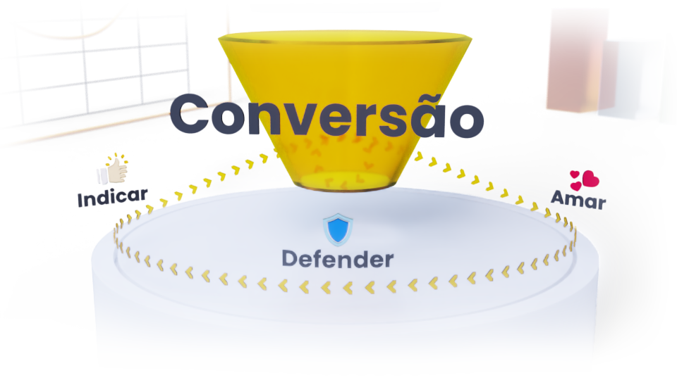 Ilustração sobre Indicação de Clientes