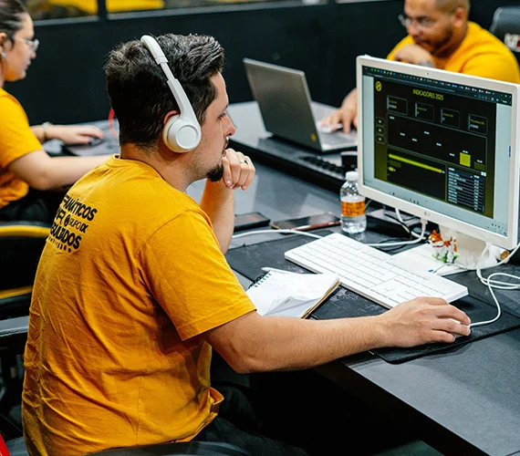 Ilustração Relatórios Orgânico